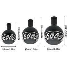 Load image into Gallery viewer, Lure Fishing Reel Aluminum Alloy Spherical Hollow-Out Handle Knob Universal Modification Accessories for Baitcast Spinning Reels Fishing Supplies
