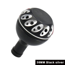 Load image into Gallery viewer, Lure Fishing Reel Aluminum Alloy Spherical Hollow-Out Handle Knob Universal Modification Accessories for Baitcast Spinning Reels Fishing Supplies
