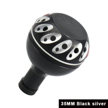 Load image into Gallery viewer, Lure Fishing Reel Aluminum Alloy Spherical Hollow-Out Handle Knob Universal Modification Accessories for Baitcast Spinning Reels Fishing Supplies
