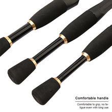 Load image into Gallery viewer, 1.6/1.8/2.1/2.4M Telescopic Carbon Fiber Fishing Rod Lightweight Portable Spinning Rod with Strong Backbone for Mandarin Fish Snakehead
