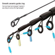 Load image into Gallery viewer, 1.6/1.8/2.1/2.4M Telescopic Carbon Fiber Fishing Rod Lightweight Portable Spinning Rod with Strong Backbone for Mandarin Fish Snakehead
