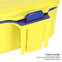 Load image into Gallery viewer, Multifunctional Live Bait Storage Box with Snap Lock Double-Layer Breathable Moisture-Retaining Box for Red Worms Earthworms Fishing Accessory

