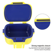 Load image into Gallery viewer, Multifunctional Live Bait Storage Box with Snap Lock Double-Layer Breathable Moisture-Retaining Box for Red Worms Earthworms Fishing Accessory
