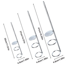Load image into Gallery viewer, 1PC Double Ring Fishing Rod Holder Ground Spike Thickened Long-Distance Casting Rock Rod Stand Fishing Accessory
