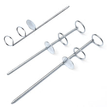 Load image into Gallery viewer, 1PC Double Ring Fishing Rod Holder Ground Spike Thickened Long-Distance Casting Rock Rod Stand Fishing Accessory
