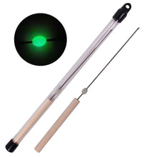 Load image into Gallery viewer, 1PC Deep Sea Fish Deflation Awl with Non-Slip Wooden Handle and Glow Bead Professional Tool Prevents Swim Bladder Expansion Professional Fish Saving Device
