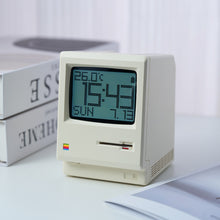 Load image into Gallery viewer, Retro Clock Creativity Maclock Alarm Clock Student Specific Wake Up Artifact Desktop Decor Electronic Display Alarm Clock
