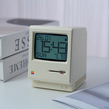 Load image into Gallery viewer, Retro Clock Creativity Maclock Alarm Clock Student Specific Wake Up Artifact Desktop Decor Electronic Display Alarm Clock
