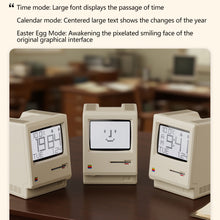 Load image into Gallery viewer, Retro Clock Creativity Maclock Alarm Clock Student Specific Wake Up Artifact Desktop Decor Electronic Display Alarm Clock

