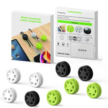 Load image into Gallery viewer, Magnetic Cable Organizer Adjustable Cable Clips Holder Adhesive Wire Keeper Cord Management for Car Home Office Under Desk
