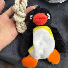 Load image into Gallery viewer, Cute Sling Rope Penguin Pendant Keychain Plush Doll Creative Funny Backpack Pendant Interior Decoration Small Gift
