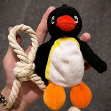 Load image into Gallery viewer, Cute Sling Rope Penguin Pendant Keychain Plush Doll Creative Funny Backpack Pendant Interior Decoration Small Gift
