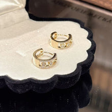 Load image into Gallery viewer, Fashion Light Luxury Diamond Earrings Hollow Earrings Ear Stud Exquisite Earrings Female Accessories Gift For Women
