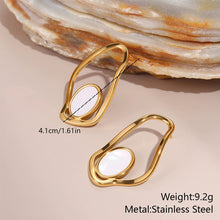 Load image into Gallery viewer, Fashion Light Luxury High-End Earrings Hollowed-Out Irregular Earrings Geometric Earrings Ear Stud Accessories Gift For Women
