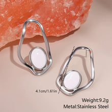Load image into Gallery viewer, Fashion Light Luxury High-End Earrings Hollowed-Out Irregular Earrings Geometric Earrings Ear Stud Accessories Gift For Women
