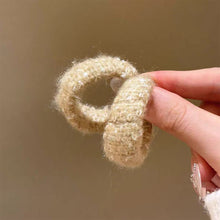 Load image into Gallery viewer, Woolen Knitted Earrings Sweet Red Earrings Autumn Winter Hoop Earrings Female Ear Accessories New Year Accessories Gift Women
