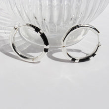 Load image into Gallery viewer, High-End Light Luxury Striped Earrings Retro Black Red Circle Earrings Women Accessories New Year Gift
