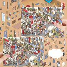 Load image into Gallery viewer, 3D Landscape Stickers Streetscape Scene Stickers DIY Scrapbook Sticker Decoration Toy Gift
