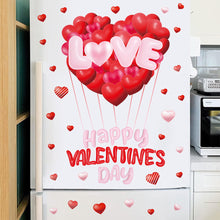 Load image into Gallery viewer, Romantic Heart Shaped Home Wall Stickers PVC Window Display Sticker Valentine's Day Festive Atmosphere Decoration
