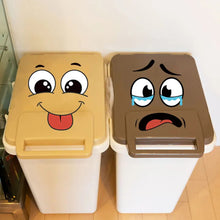 Load image into Gallery viewer, 4 Sheets/Set Cartoon Funny Face Stickers Cute Face Self-Adhesive Wall Stickers Home Decoration Toilet Stickers
