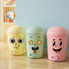 Load image into Gallery viewer, 4 Sheets/Set Cartoon Funny Face Stickers Cute Face Self-Adhesive Wall Stickers Home Decoration Toilet Stickers
