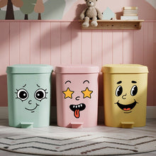 Load image into Gallery viewer, 4 Sheets/Set Cartoon Funny Face Stickers Cute Face Self-Adhesive Wall Stickers Home Decoration Toilet Stickers
