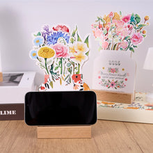 Load image into Gallery viewer, 2026 New Year Fashion Flower Calendar Wooden Platform Calendar Notepad Memo Creative Calendar Festival Gift
