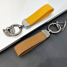 Load image into Gallery viewer, Suede Webbing Strap Keychain Durable Key Strap Muti-Pendant Key Holder Keyfob Auto Keychain For Car Key Ring

