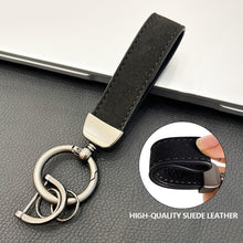 Load image into Gallery viewer, Suede Webbing Strap Keychain Durable Key Strap Muti-Pendant Key Holder Keyfob Auto Keychain For Car Key Ring
