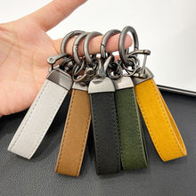 Load image into Gallery viewer, Suede Webbing Strap Keychain Durable Key Strap Muti-Pendant Key Holder Keyfob Auto Keychain For Car Key Ring
