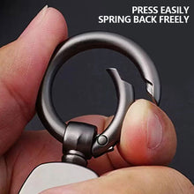 Load image into Gallery viewer, Suede Webbing Strap Keychain Durable Key Strap Muti-Pendant Key Holder Keyfob Auto Keychain For Car Key Ring
