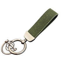 Load image into Gallery viewer, Suede Webbing Strap Keychain Durable Key Strap Muti-Pendant Key Holder Keyfob Auto Keychain For Car Key Ring
