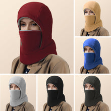 Load image into Gallery viewer, Winter Warmer Thermal Balaclava Cycling Cap Fleece Ski Windproof Cap For Women Men Cold-proof Ski Motorcylce
