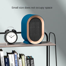 Load image into Gallery viewer, EU/US/UK Mini Electric Warm Air Heater Fan Safe PTC Ceramic Heating Auto Shut-off Portable Winter Household/Office/Bedroom Home Appliance
