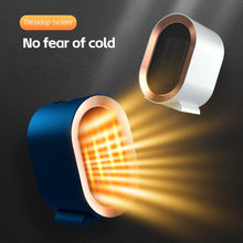 Load image into Gallery viewer, EU/US/UK Mini Electric Warm Air Heater Fan Safe PTC Ceramic Heating Auto Shut-off Portable Winter Household/Office/Bedroom Home Appliance
