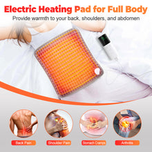 Load image into Gallery viewer, Electric Warm Heated Foot Mat Thermal Foot Comfort 9-Level Temperature Adjustment Timer Settings 36-55°C Elderly Office Cold Feet Foot Care
