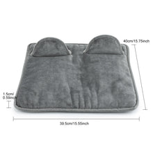Load image into Gallery viewer, Electric Warm Heated Foot Mat Thermal Foot Comfort 9-Level Temperature Adjustment Timer Settings 36-55°C Elderly Office Cold Feet Foot Care
