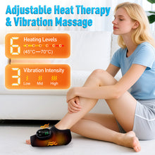 Load image into Gallery viewer, Electric Heating Ankle Brace/Wrap Pain Relief Adjustable Foot Ankle Massager Cold Feet Warmth For Elderly Athletes Office Workers Personal Care Gadget Gift Idea
