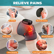 Load image into Gallery viewer, Electric Infrared Heating Knee Wrap Therapeutic Knee Massager 660nm 850nm Joint Pain Relief at Home For Chronic Pain Sufferers Arthritis &amp; Stiffness Management
