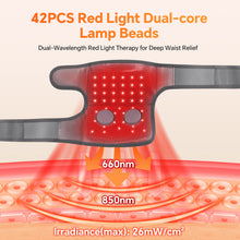 Load image into Gallery viewer, Electric Infrared Heating Knee Wrap Therapeutic Knee Massager 660nm 850nm Joint Pain Relief at Home For Chronic Pain Sufferers Arthritis &amp; Stiffness Management
