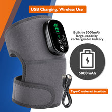 Load image into Gallery viewer, Electric Infrared Heating Knee Wrap Therapeutic Knee Massager 660nm 850nm Joint Pain Relief at Home For Chronic Pain Sufferers Arthritis &amp; Stiffness Management
