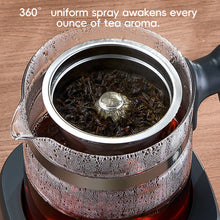 Load image into Gallery viewer, AU Plug Full-Automatic Steam Tea Maker Modern Electric Wellness Teapot Intelligent Temperature Control Household Office Desktop Tea Brewer Set
