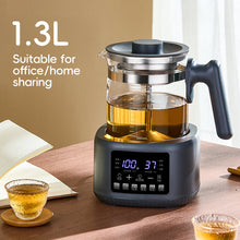 Load image into Gallery viewer, AU Plug Full-Automatic Steam Tea Maker Modern Electric Wellness Teapot Intelligent Temperature Control Household Office Desktop Tea Brewer Set
