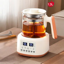 Load image into Gallery viewer, AU Plug Full-Automatic Steam Tea Maker Modern Electric Wellness Teapot Intelligent Temperature Control Household Office Desktop Tea Brewer Set
