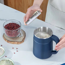 Load image into Gallery viewer, Electric Grinder Machine Mini Dry Blender Fine Powder Grinder Stainless Steel Blades For Herb Spices Fish Bait Powder Coffee Beans Baby Food Making
