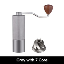 Load image into Gallery viewer, Manual Coffee Grinder Espresso Adjustable Hand Coffee Bean Mill 5/6/7-Core Professional Home Travel Office Use For Coffee Enthusiasts Home Baristas
