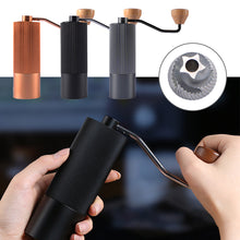 Load image into Gallery viewer, Hand Coffee Grinder Stainless Steel Burr Manual Coffee Bean Mill Home Travel Office Use For Coffee Enthusiasts Home Baristas
