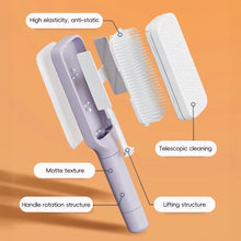 Load image into Gallery viewer, Rotating Telescopic Hair Brush Air Cushion Massage Brush Women's Long Hair Care Brush Styling Brush Travel Folding Comb
