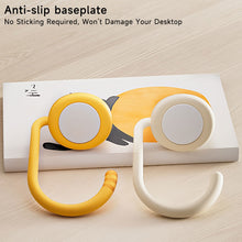 Load image into Gallery viewer, Kawaii Cat Tail Desk Hook Portable Detachable Bag Holder Adjustable Movable Table Side Clamp Multifunctional Organizer for Home School Dormitory Office Travel
