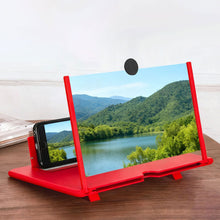 Load image into Gallery viewer, 12/10 Inch HD Mobile Phone Screen Amplifier Foldable Portable Video Magnifier Stand Bracket Smartphone Display Expander Phone Accessories
